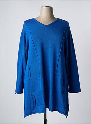 Pull bleu OLIVER JUNG pour femme