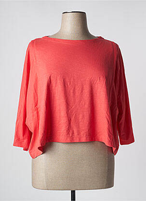 T-shirt orange MES SOEURS ET MOI pour femme