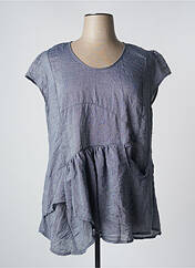 Tunique manches courtes bleu OLIVER JUNG pour femme seconde vue