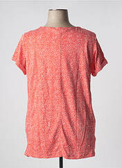 Tunique manches courtes orange LILY & ME pour femme seconde vue