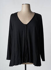 Tunique manches longues noir EXELLE pour femme seconde vue