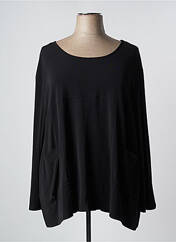 Tunique manches longues noir G!OZE pour femme seconde vue