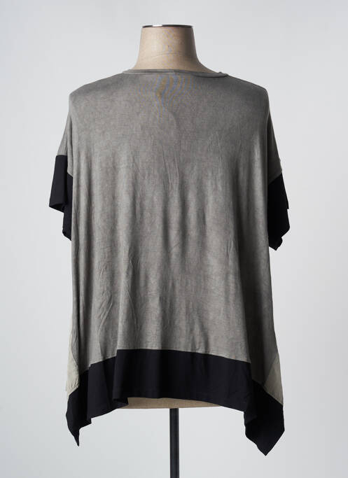 Top gris ALEMBIKA pour femme
