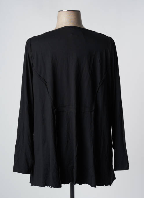 Tunique manches longues noir EXELLE pour femme