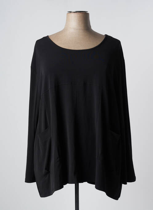 Tunique manches longues noir G!OZE pour femme