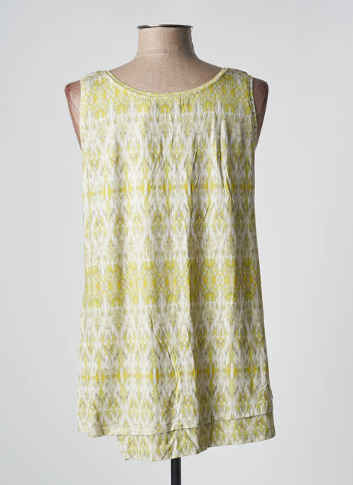 Tunique sans manche jaune MES SOEURS ET MOI pour femme