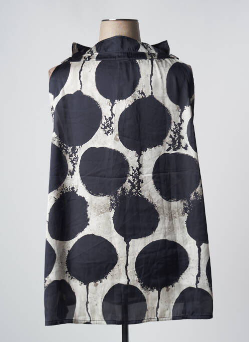 Tunique sans manche noir G!OZE femme