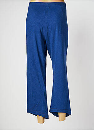 Pantalon large poches taille normale bleu NID D'ABEILLE femme