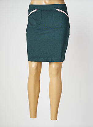 Jupe courte poches vert 4 FUNKY FLAVOURS femme
