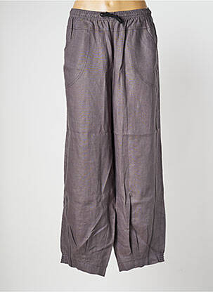 Pantalon large gris EXELLE pour femme