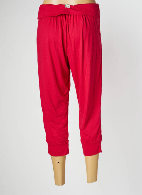 Pantacourt rouge NID D'ABEILLE pour femme