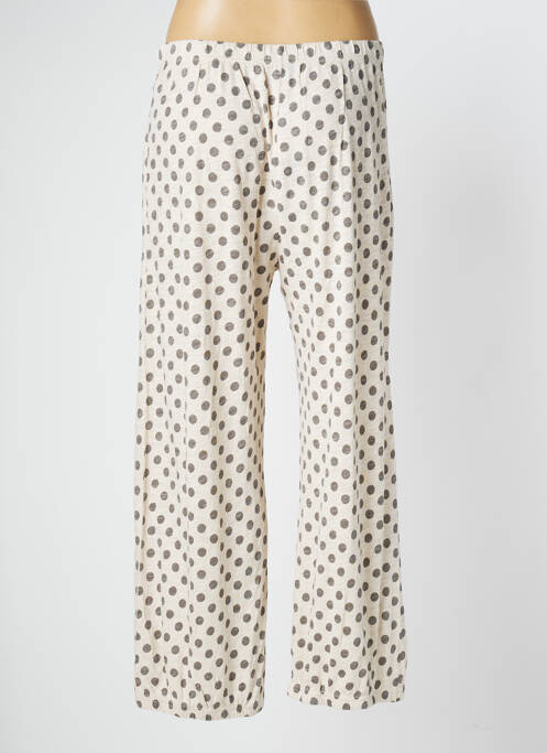 Pantalon large beige KOKOMARINA pour femme