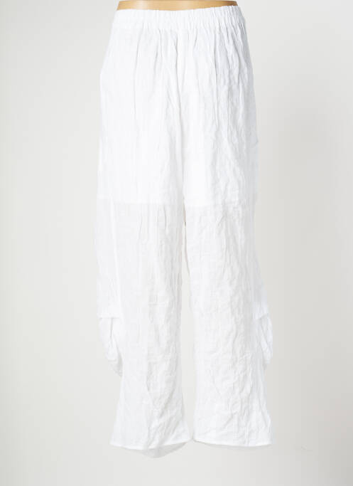 Pantalon large blanc MAIS IL EST OU LE SOLEIL pour femme