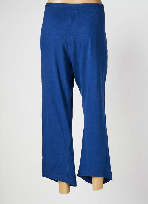 Pantalon large bleu NID D'ABEILLE pour femme