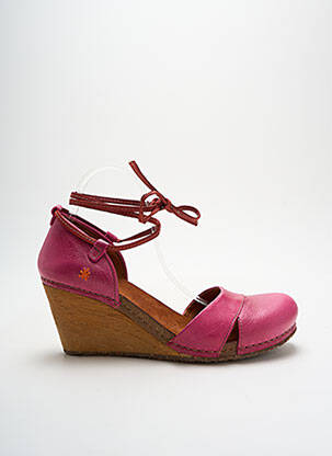 Sandales/Nu pieds rose ART pour femme