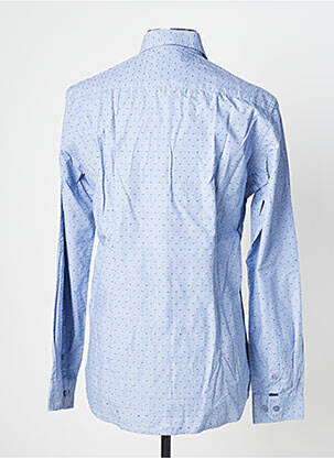 Chemise manches longues manches longues bleu FYORD homme