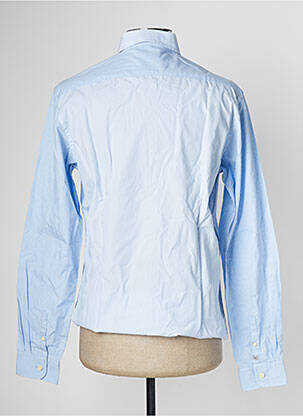 Chemise manches longues manches longues bleu FYORD homme