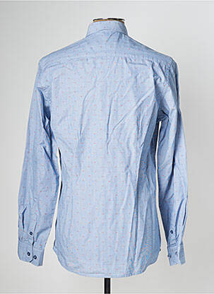 Chemise manches longues manches longues bleu FYORD homme