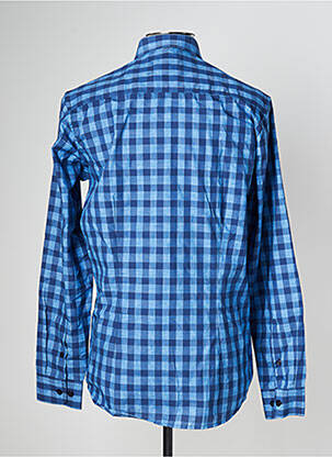 Chemise manches longues manches longues bleu FYORD homme
