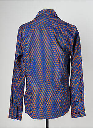 Chemise manches longues manches longues bleu FYORD homme