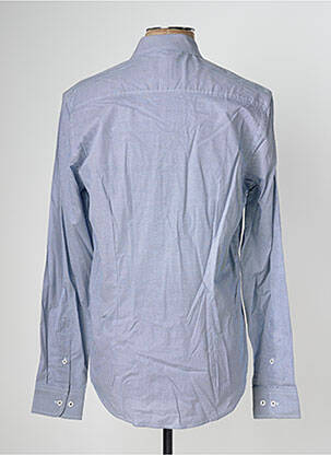 Chemise manches longues manches longues bleu FYORD homme