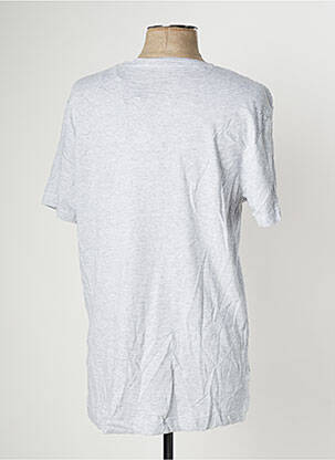 T-shirt coupe cintrée manches courtes gris FYORD homme
