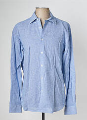 Chemise manches longues bleu FYORD pour homme seconde vue