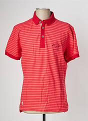 Polo orange FYORD pour homme seconde vue