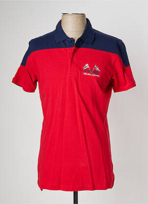 Polo rouge FYORD pour homme
