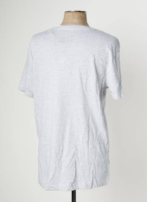T-shirt coupe cintrée manches courtes gris FYORD homme