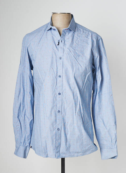 Chemise manches longues bleu FYORD pour homme