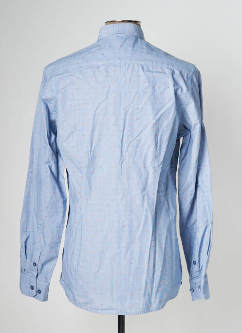 Chemise manches longues bleu FYORD pour homme