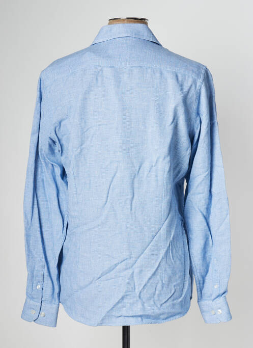 Chemise manches longues bleu FYORD pour homme