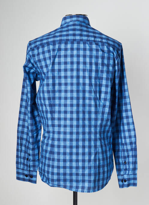 Chemise manches longues bleu FYORD pour homme