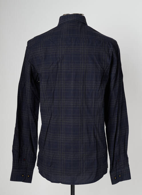 Chemise manches longues bleu FYORD pour homme