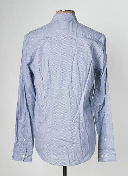 Chemise manches longues bleu FYORD pour homme