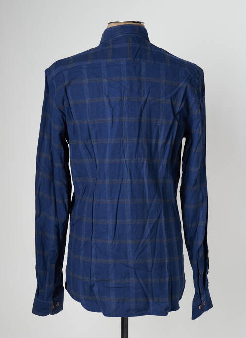 Chemise manches longues bleu FYORD homme