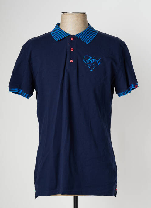 Polo bleu FYORD pour homme