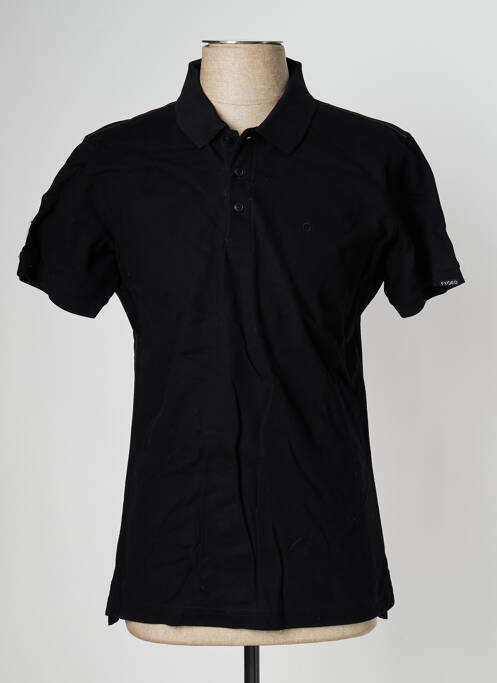 Polo noir FYORD pour homme