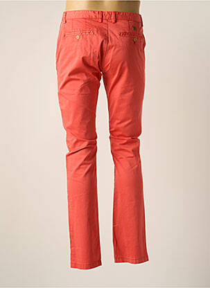 Pantalon chino stretch taille normale orange FYORD homme