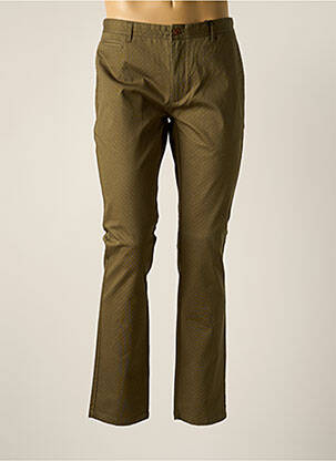 Pantalon chino vert FYORD pour homme