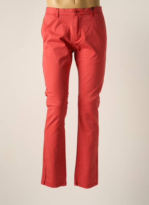 Pantalon chino rouge FYORD pour homme