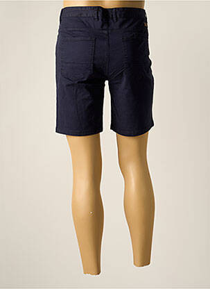 Short fermeture zippée sous rabat boutonné taille normale bleu FYORD homme