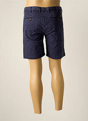 Short fermeture zippée sous rabat boutonné taille normale bleu FYORD homme