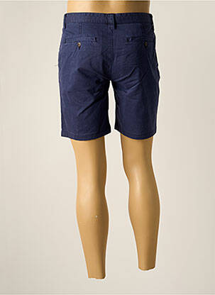 Short fermeture zippée sous rabat boutonné taille normale bleu FYORD homme