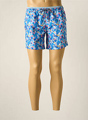 Short de bain imprimé tie and dye bleu FYORD homme