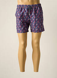 Short de bain tissage popeline bleu FYORD homme