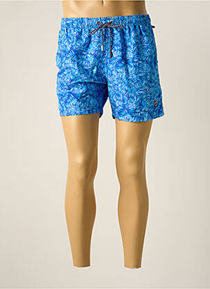 Short de bain imprimé tie and dye bleu FYORD homme