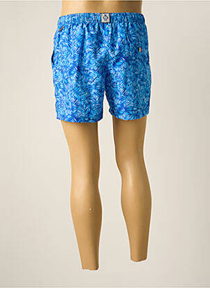 Short de bain imprimé tie and dye bleu FYORD homme