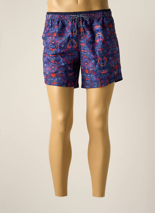 Short de bain bleu FYORD pour homme